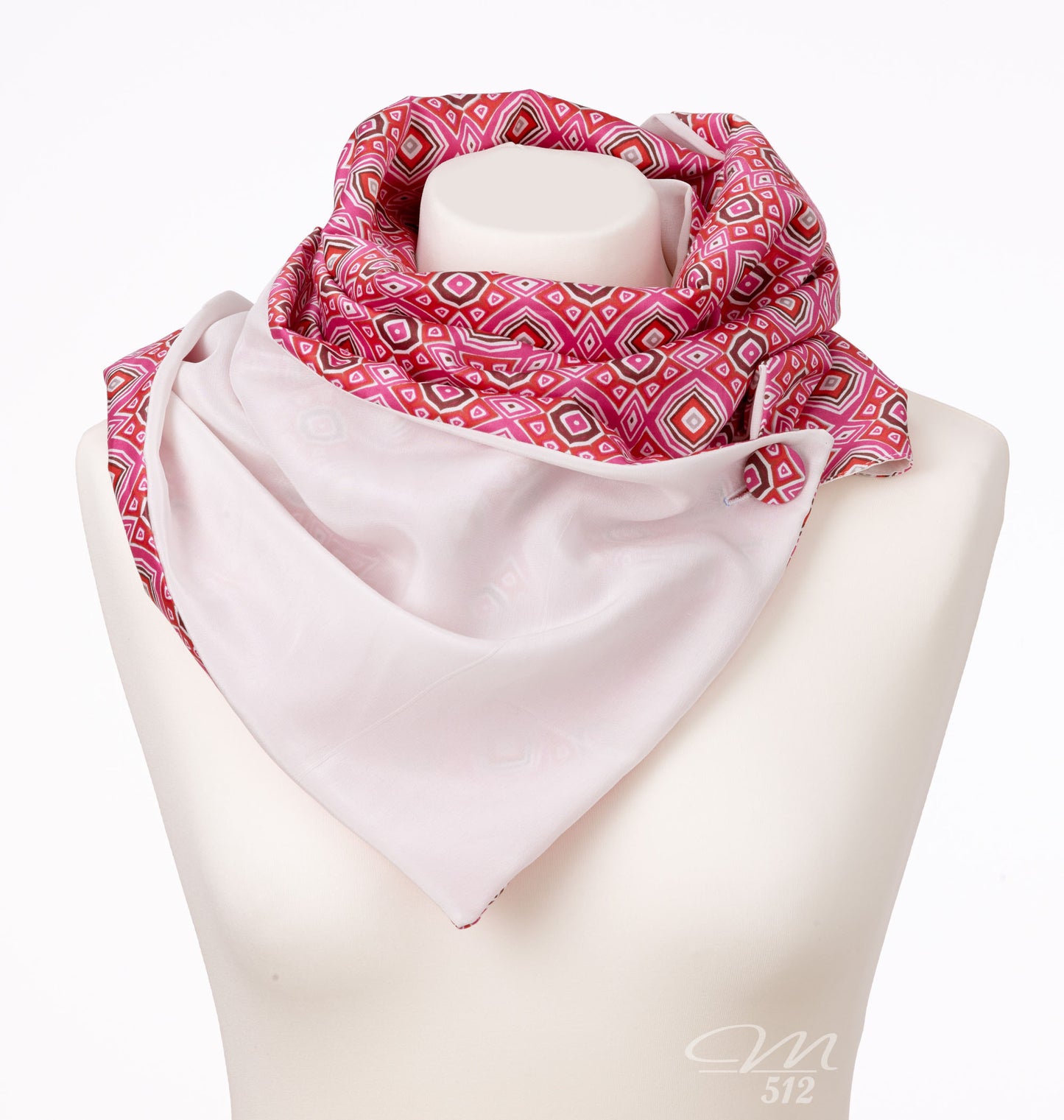 DRAPÉ® Retro Pink-Weiß