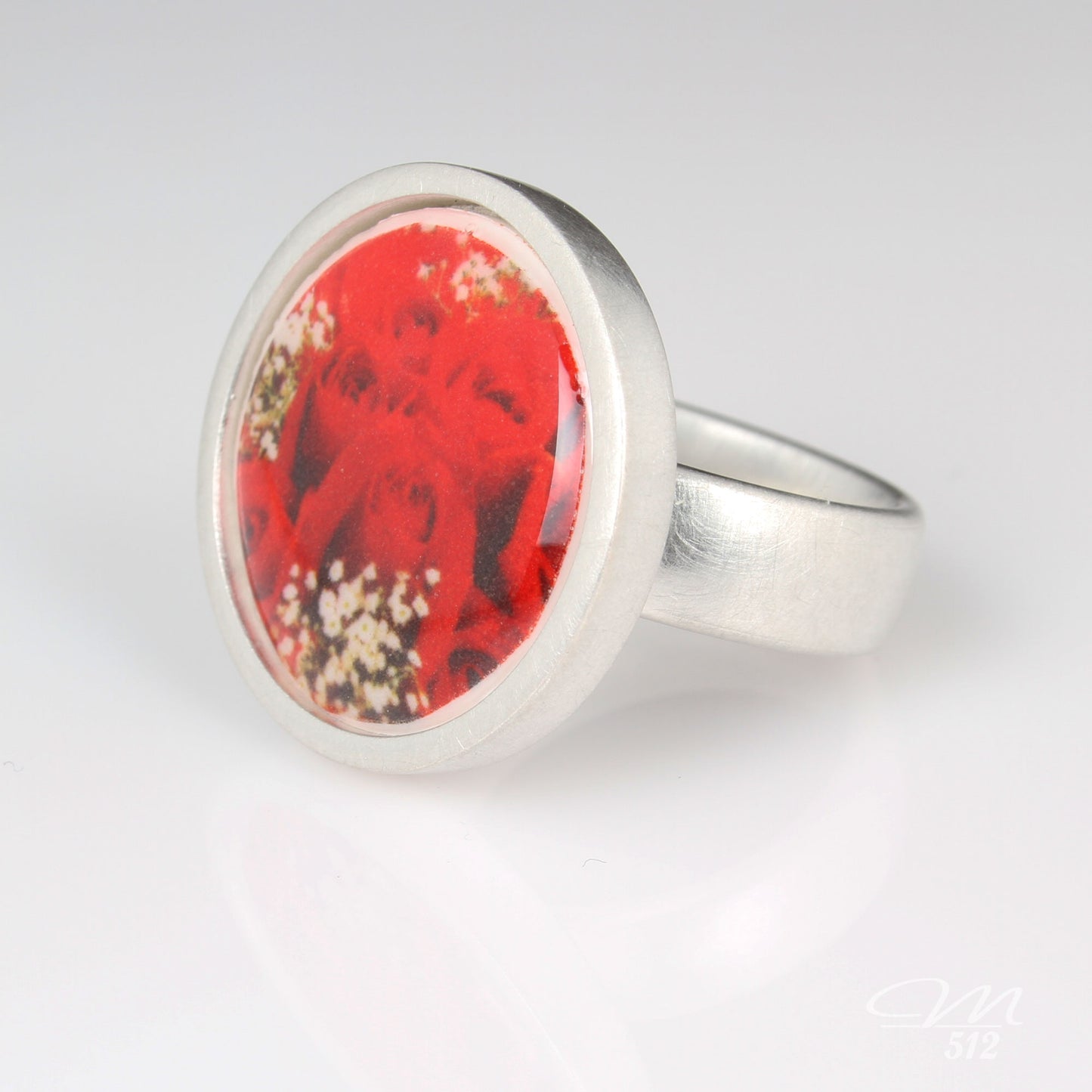 Ring Beispiel-Motiv "Brautstrauß"