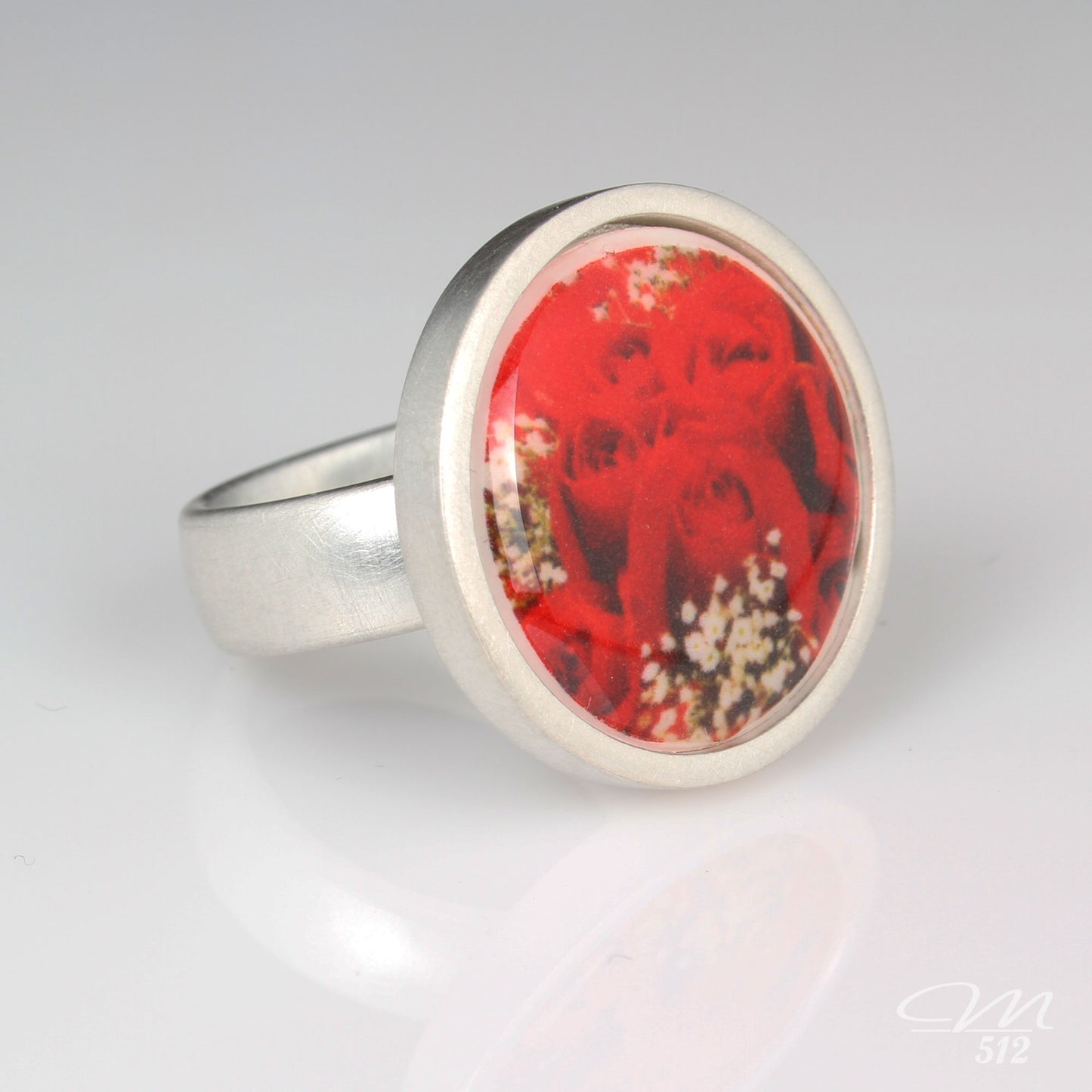 Ring Beispiel-Motiv "Brautstrauß"
