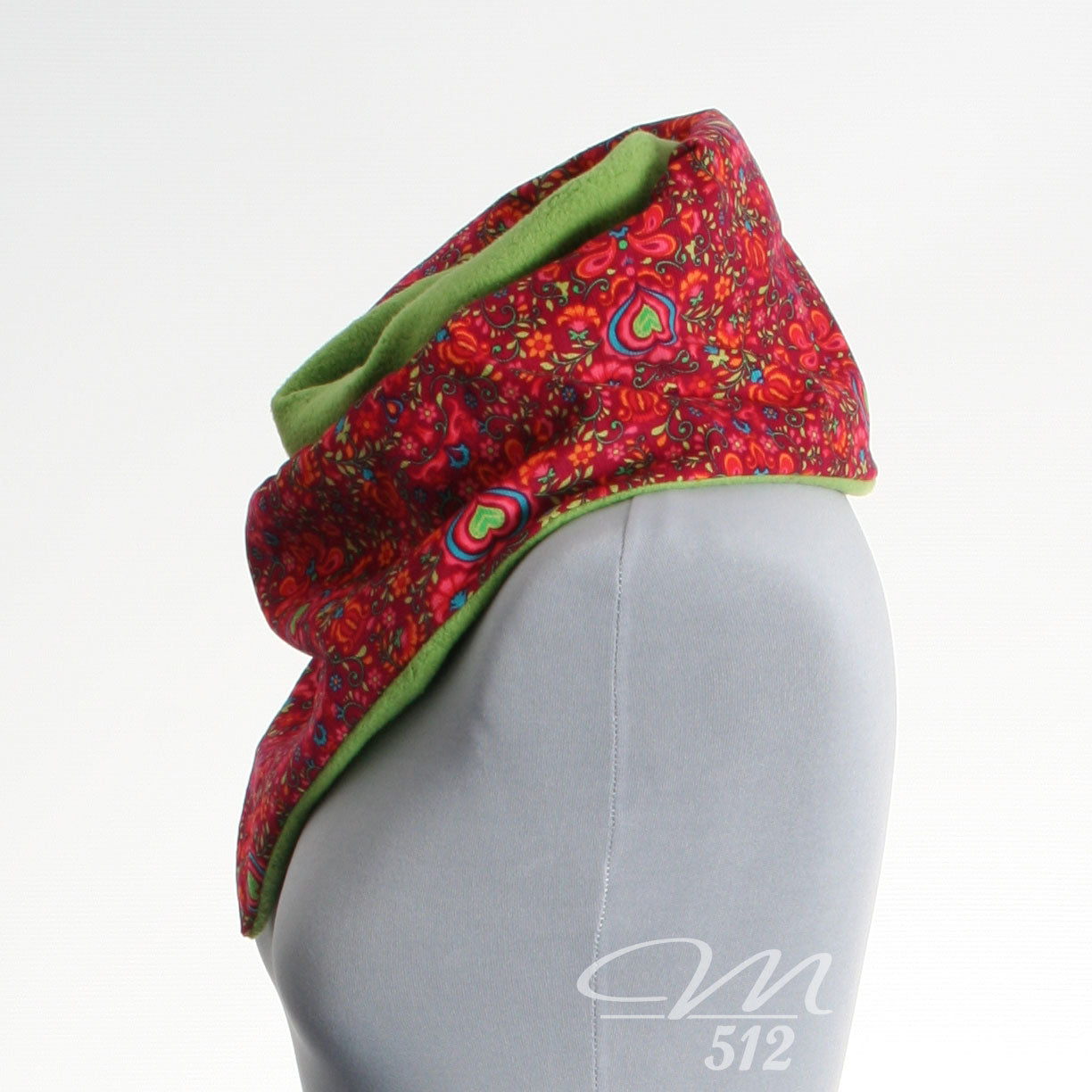 Warmes DRAPÉ Heartbeat Paisley Grün