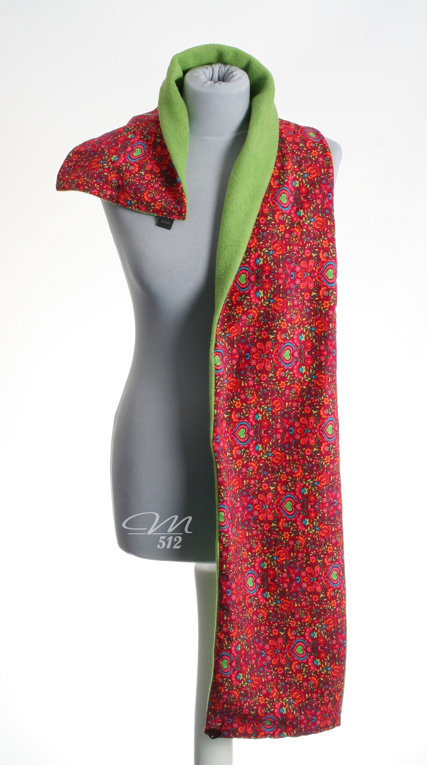 Warmes DRAPÉ Heartbeat Paisley Grün