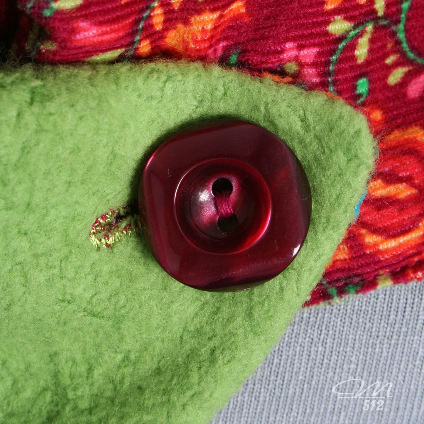 Warmes DRAPÉ Heartbeat Paisley Grün