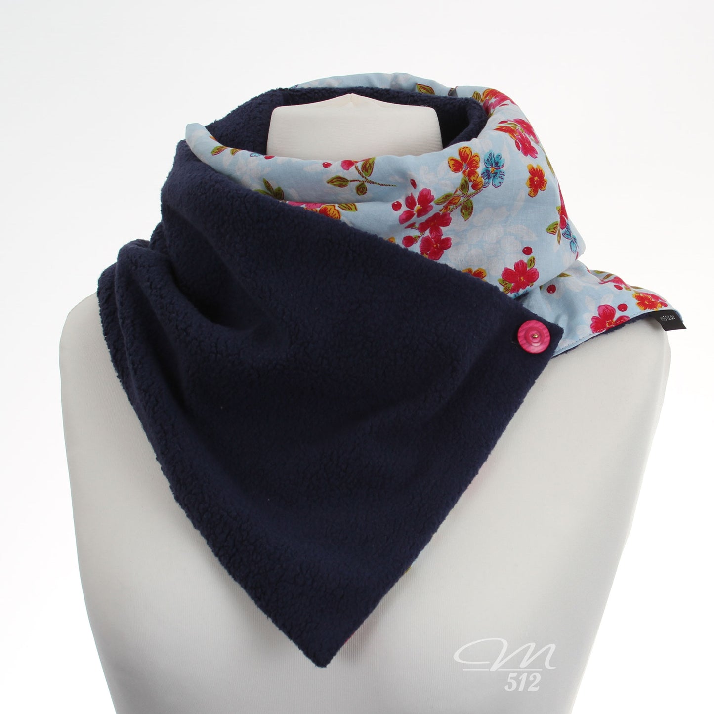 Warmes DRAPÉ Romantic Blue