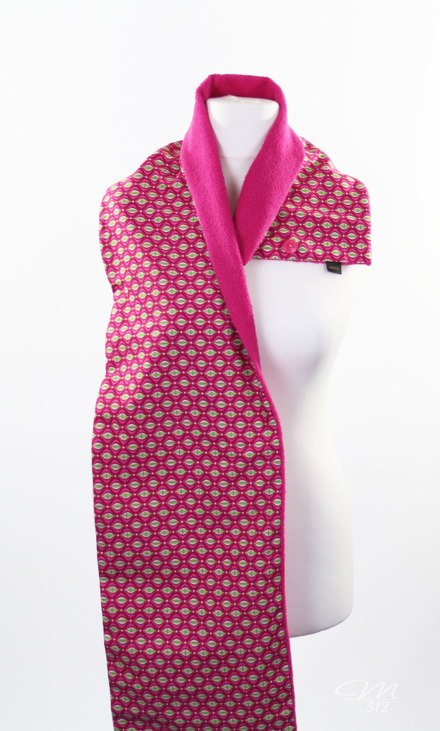 Warmes DRAPÉ Retro-Trend Pink