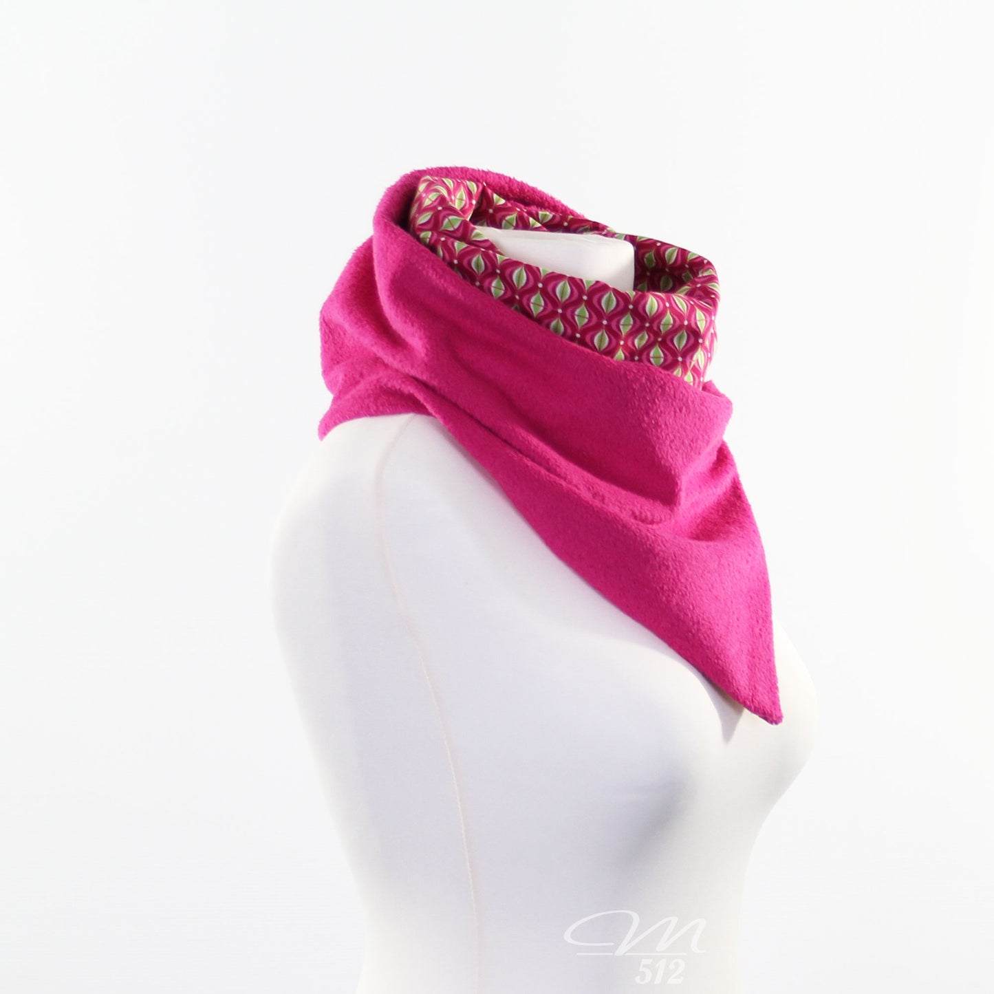 Warmes DRAPÉ Retro-Trend Pink