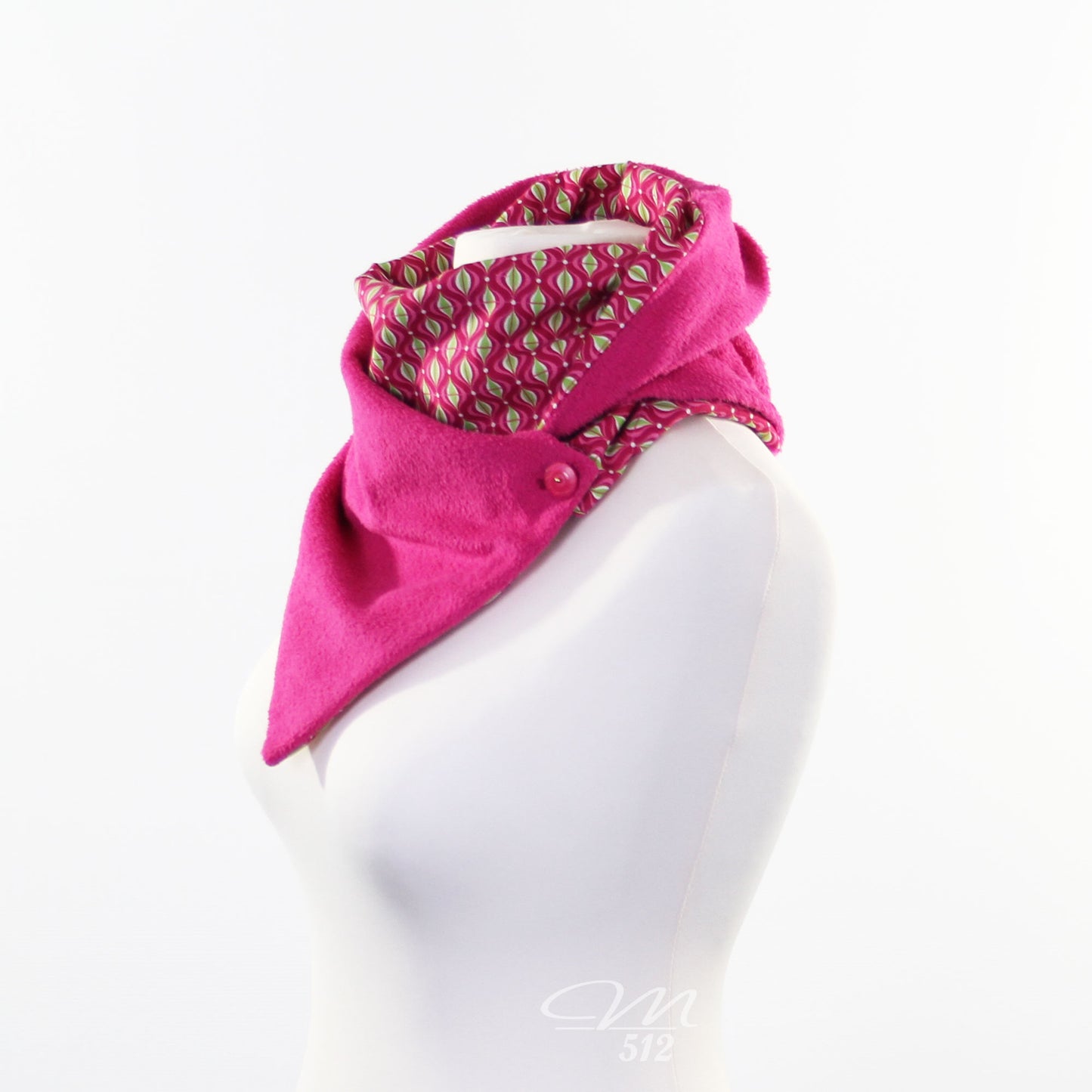 Warmes DRAPÉ Retro-Trend Pink