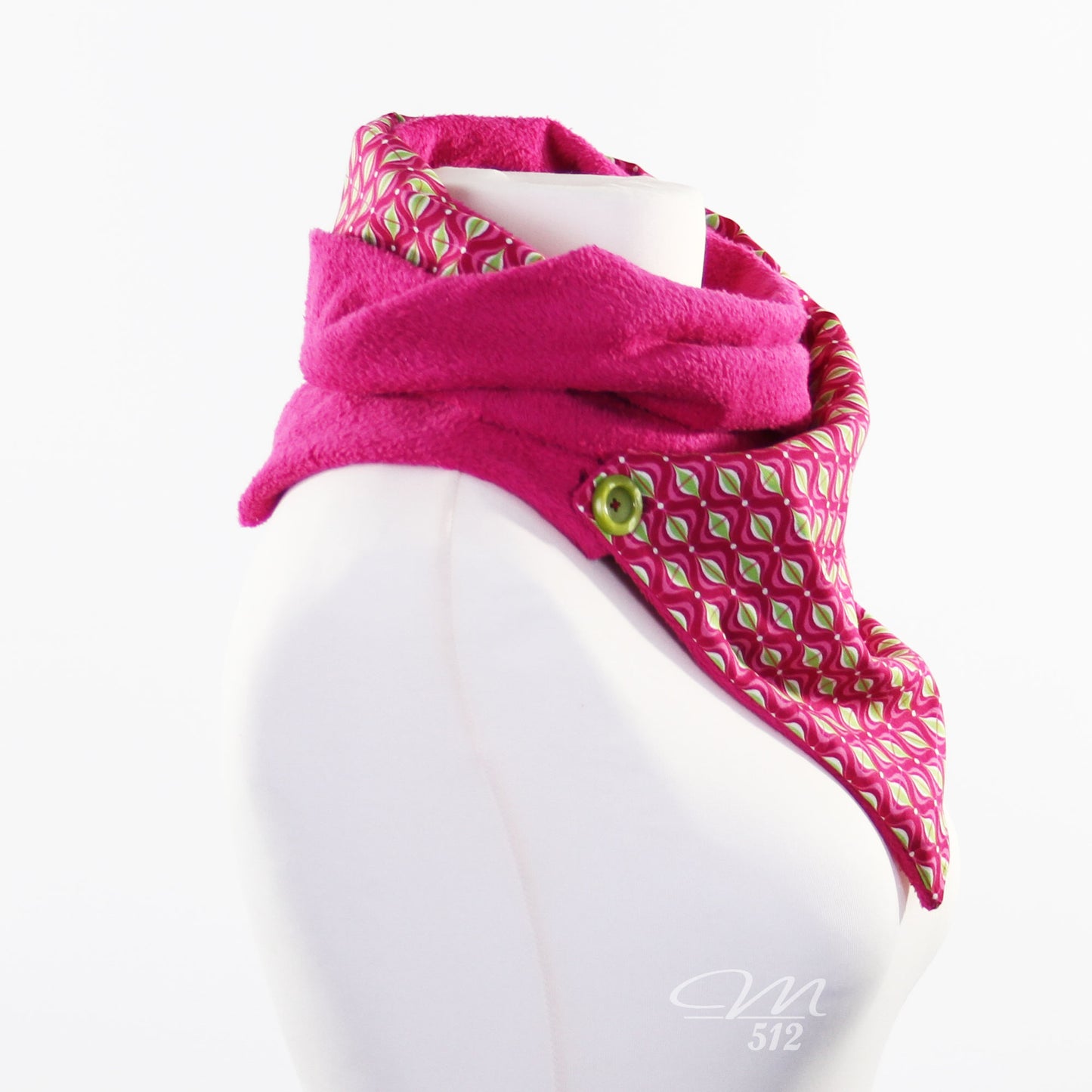 Warmes DRAPÉ Retro-Trend Pink