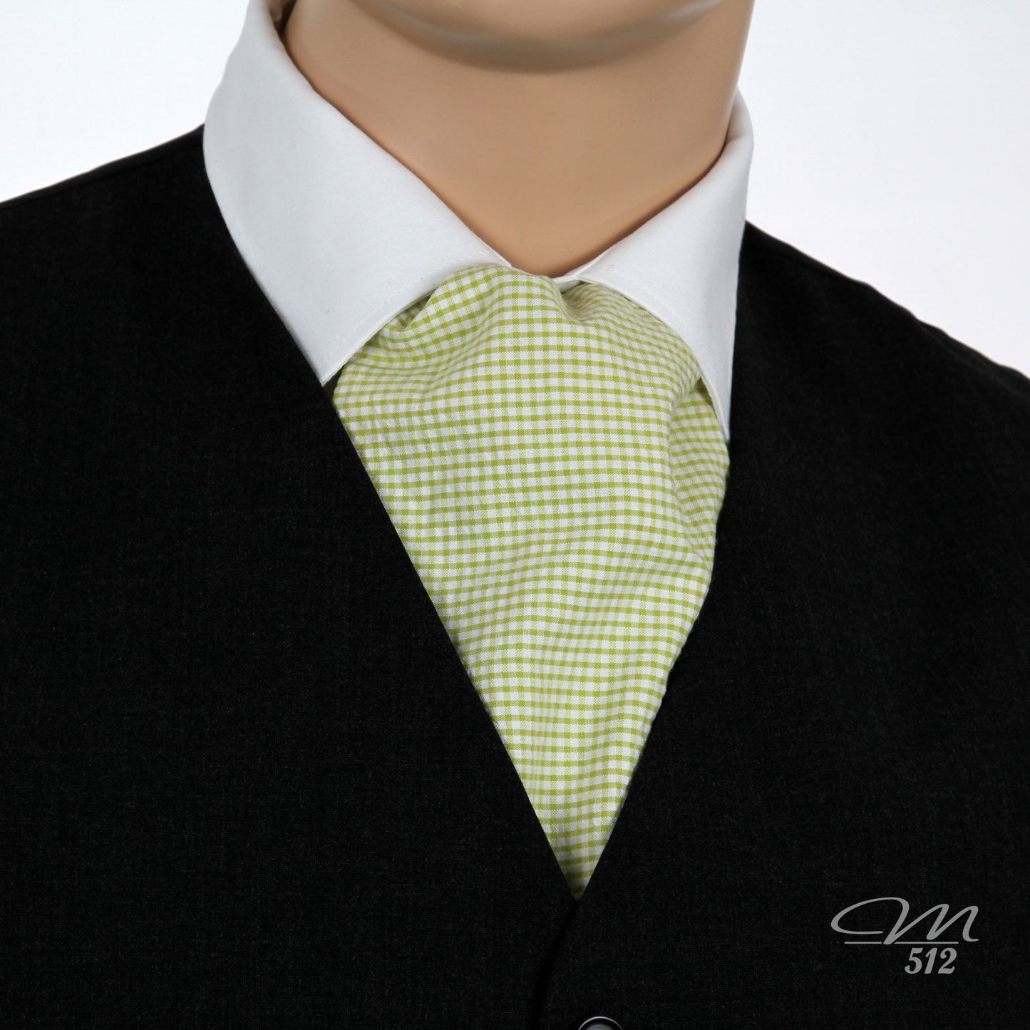 Wende-Krawattenschal Frühlingsgrün