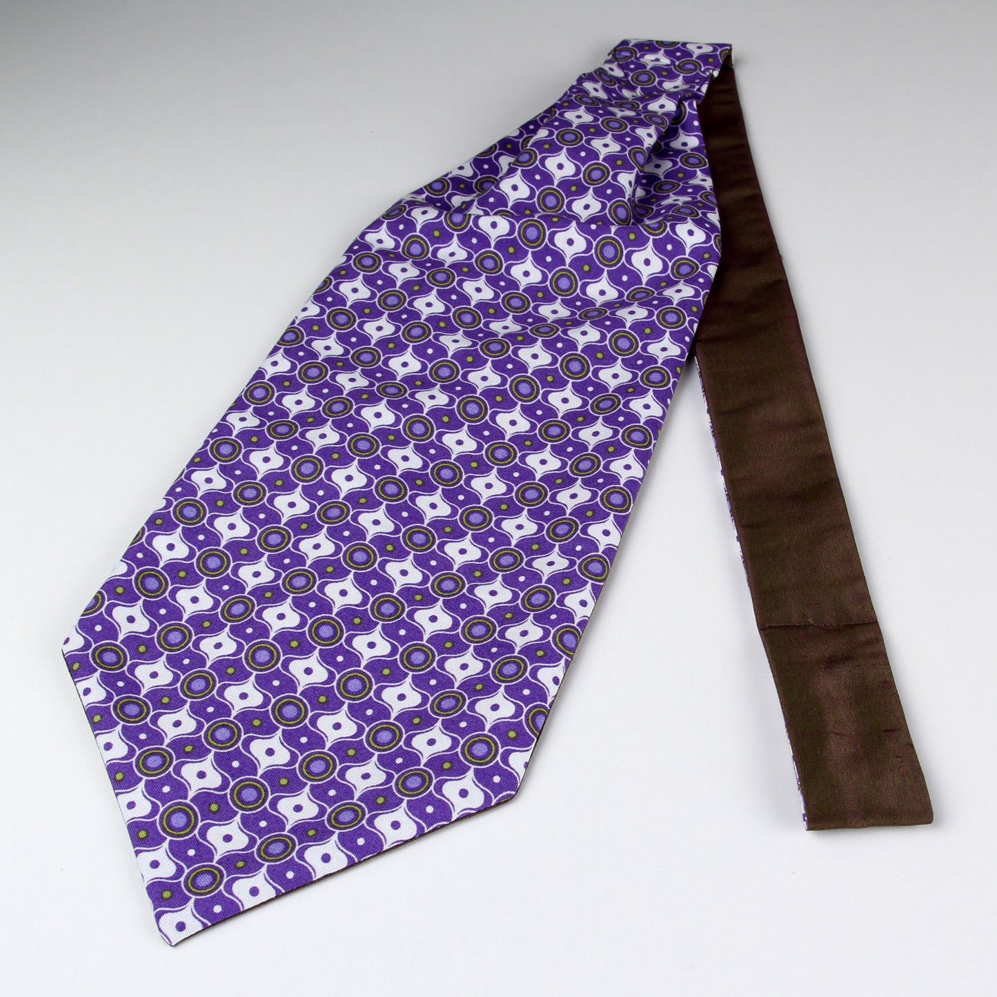Krawattenschal Retro Violett
