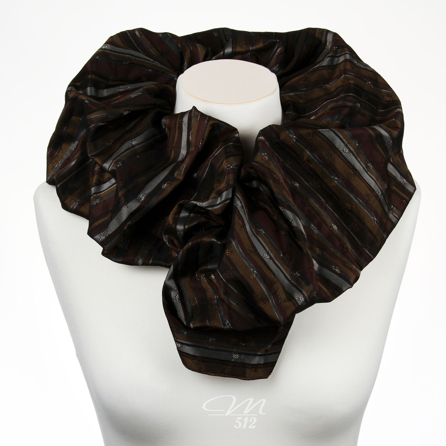 Collierschal Stripes Brown