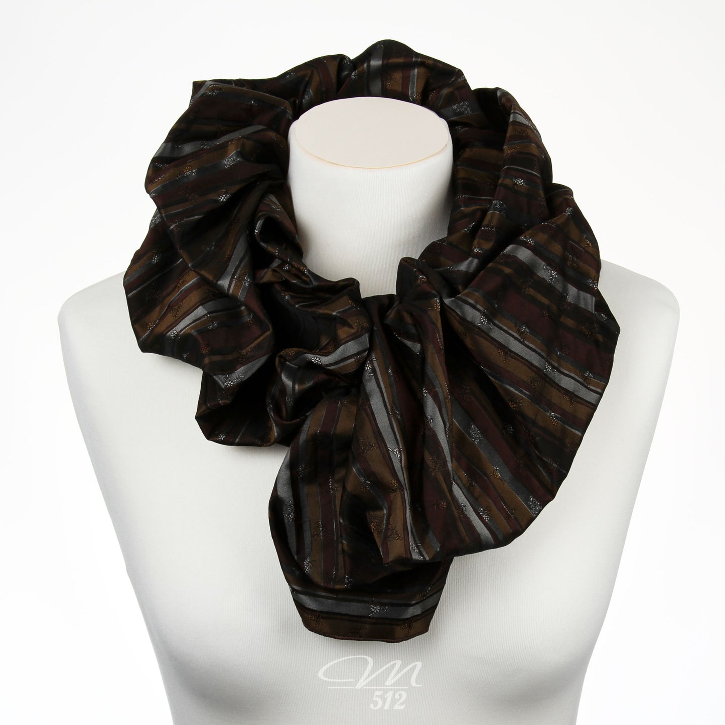 Collierschal Stripes Brown