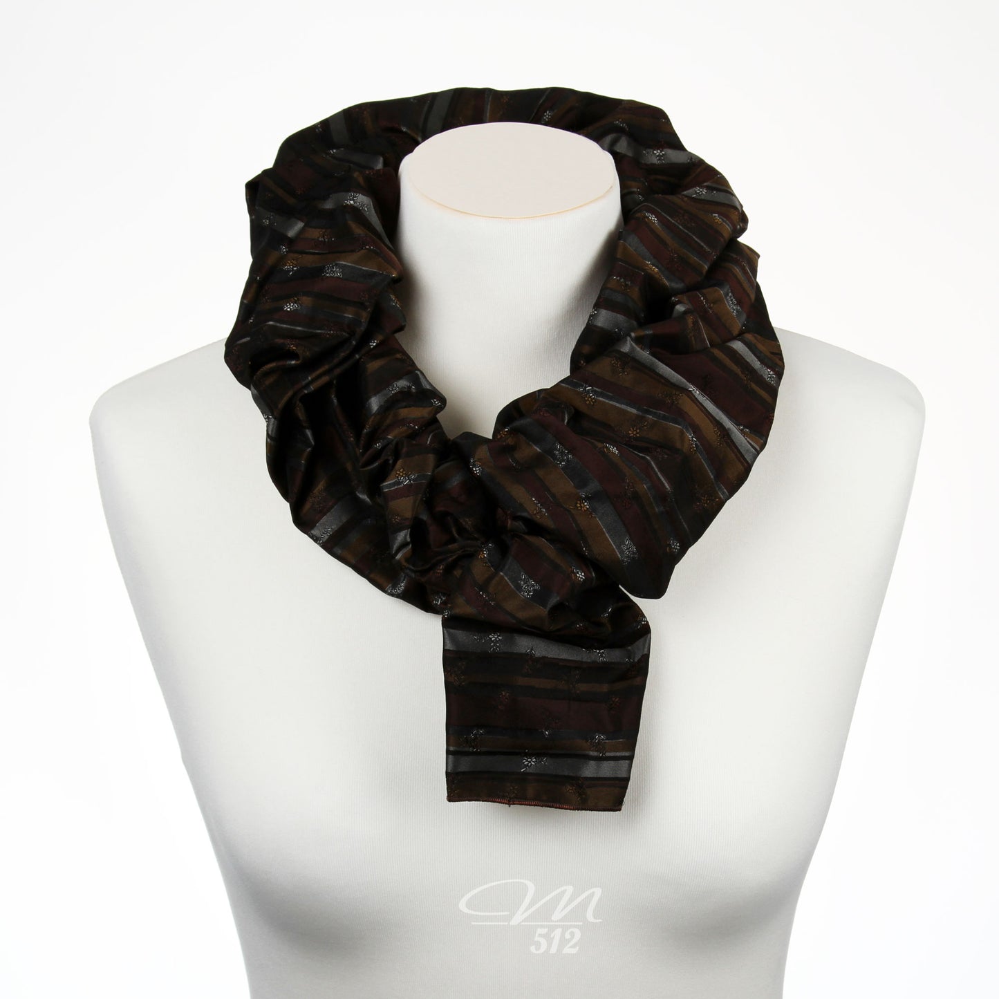 Collierschal Stripes Brown