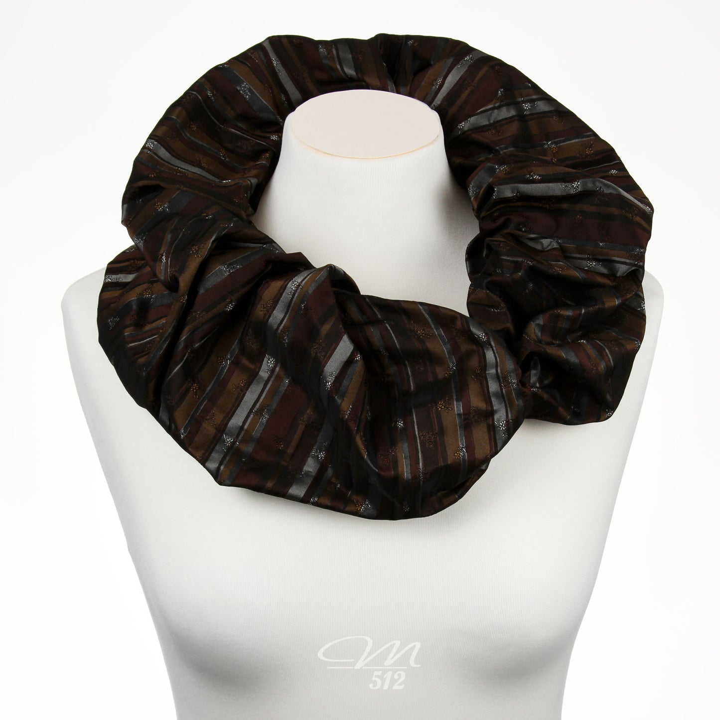 Collierschal Stripes Brown