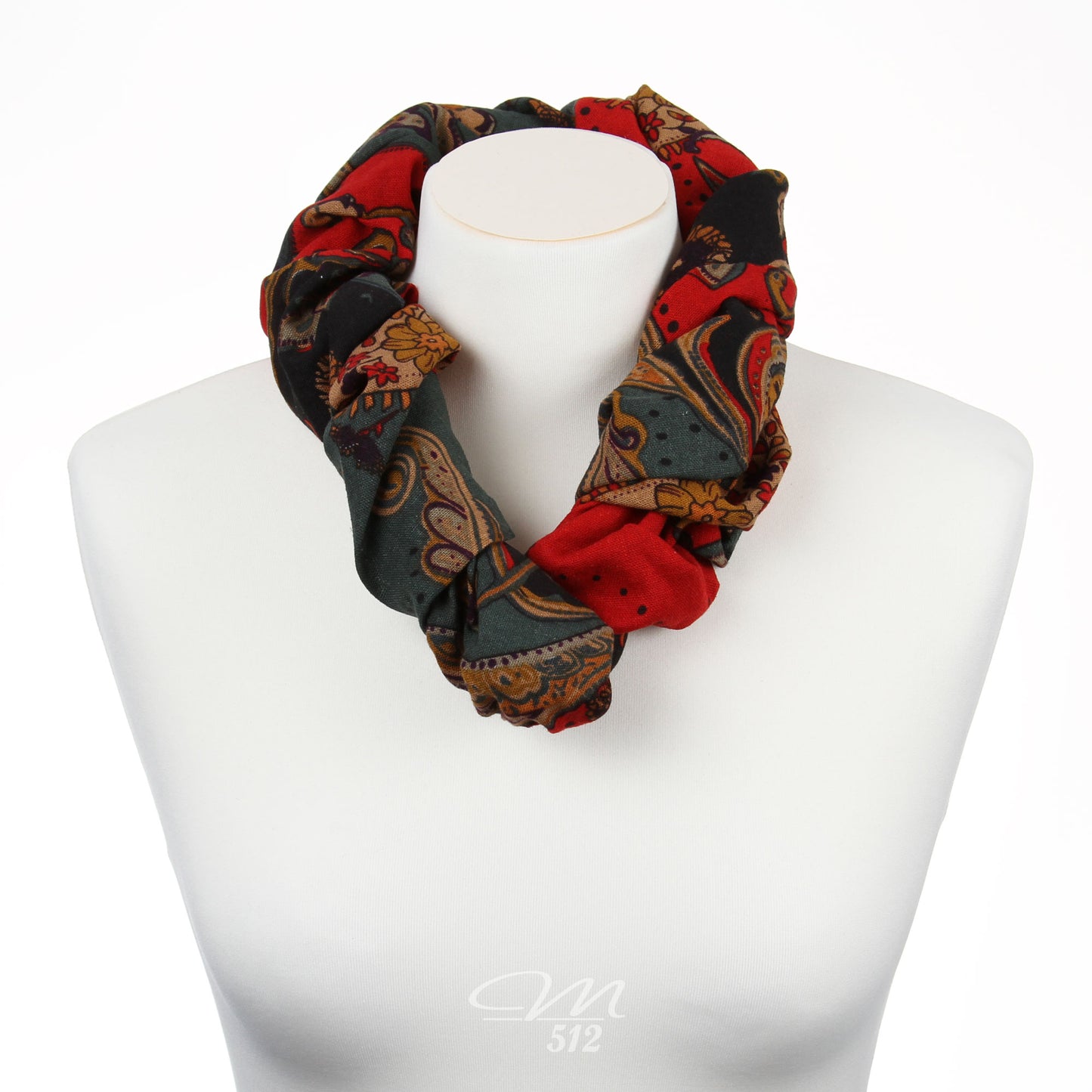 Collierschal Leinen Kimonostyle