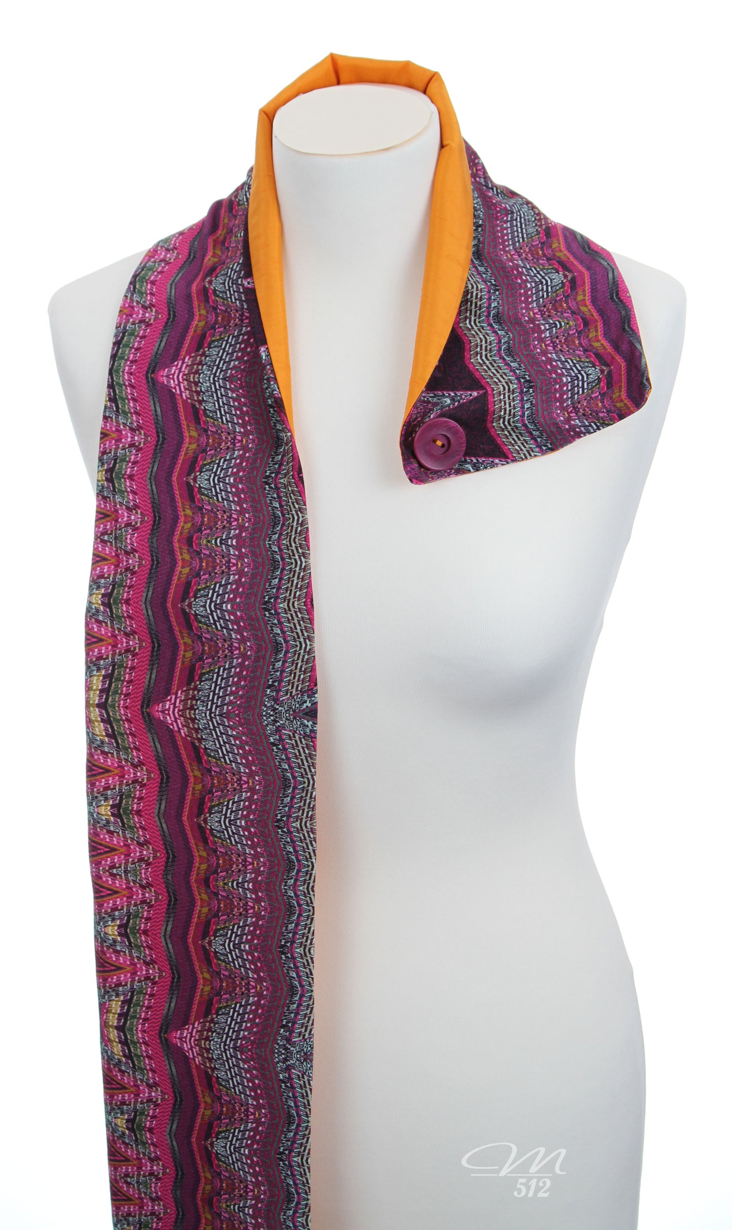DRAPÉ® Mini Zickzack Orange 1
