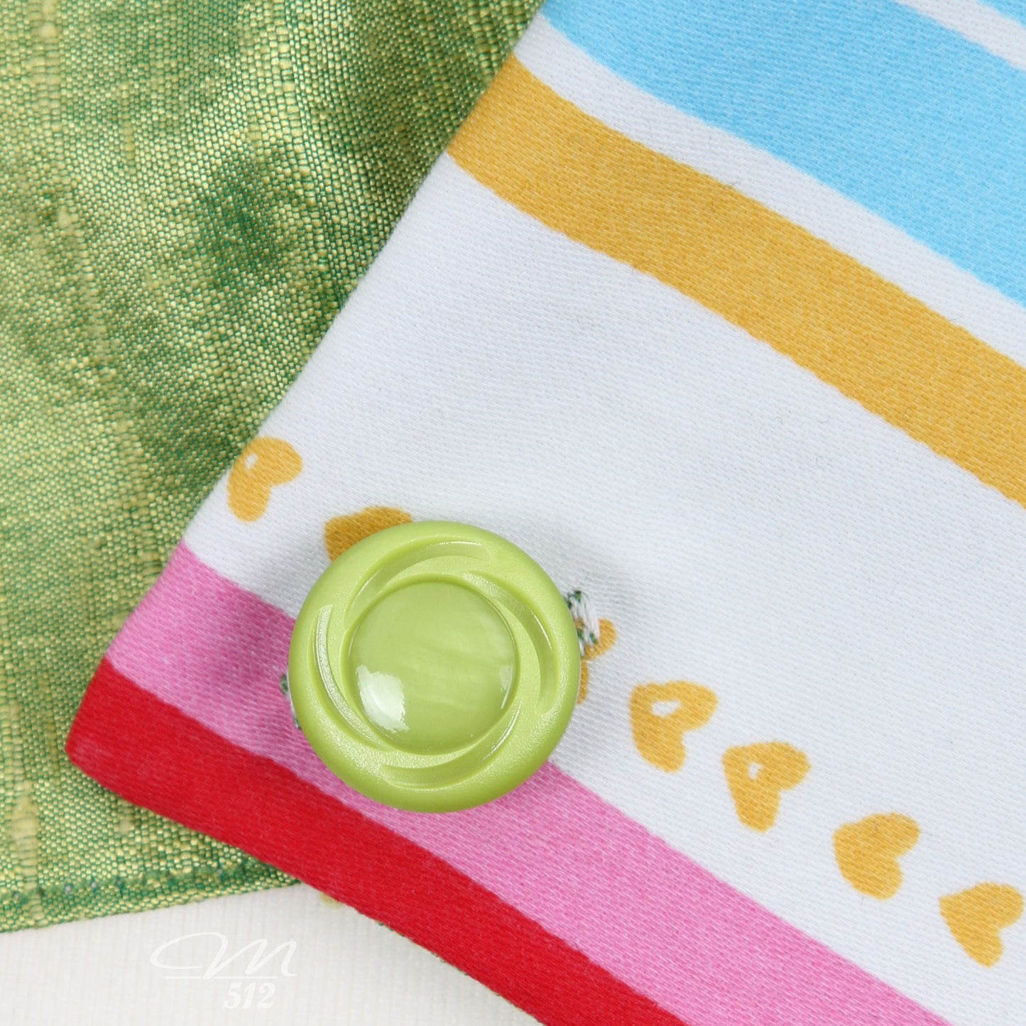 DRAPÉ® Mini Happy Stripes Green