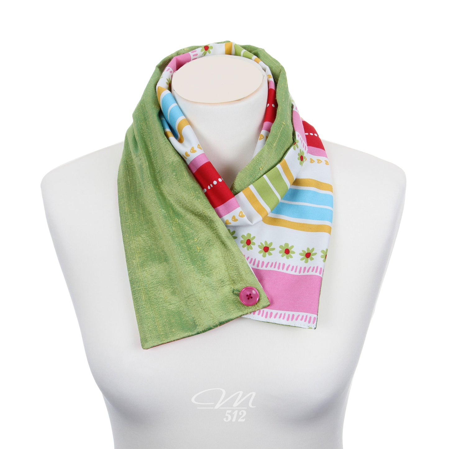 DRAPÉ® Mini Happy Stripes Green