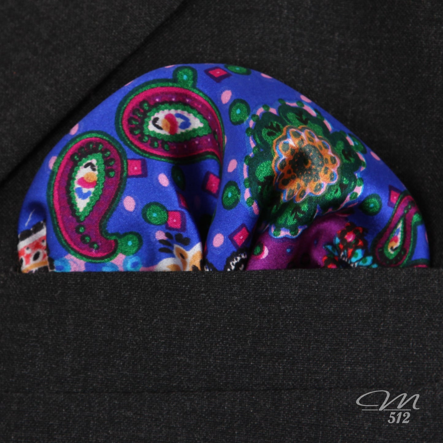 Einstecktuch Underwater Paisley