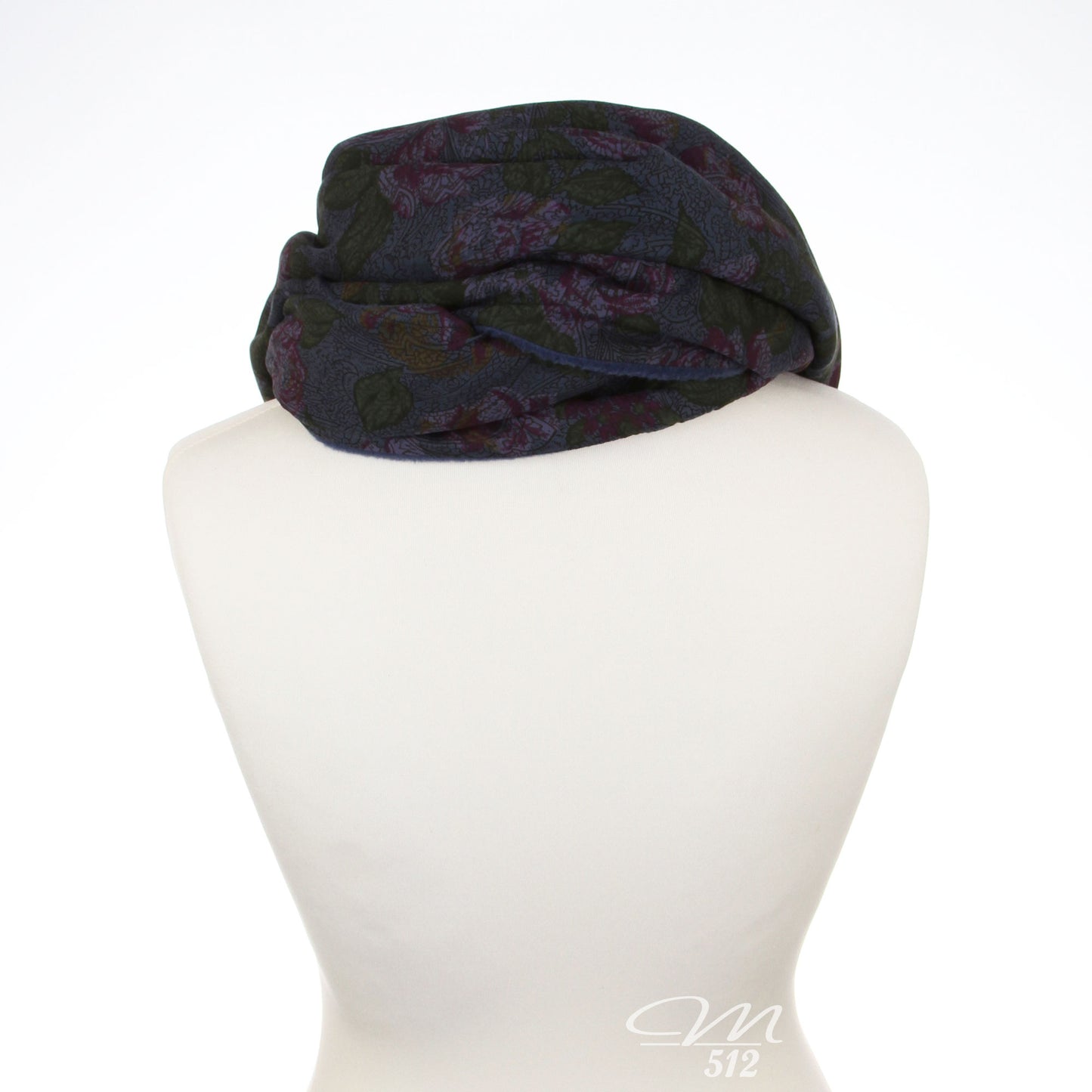 3Eck Blüten + Ornamente Blau