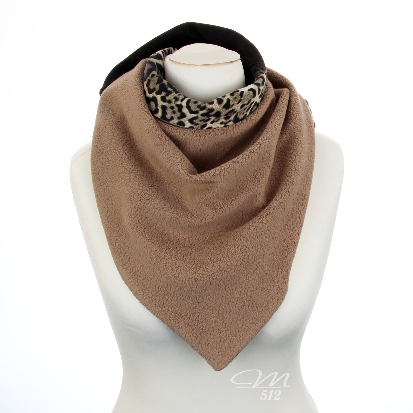 3Eck Leo Schwarz-Beige