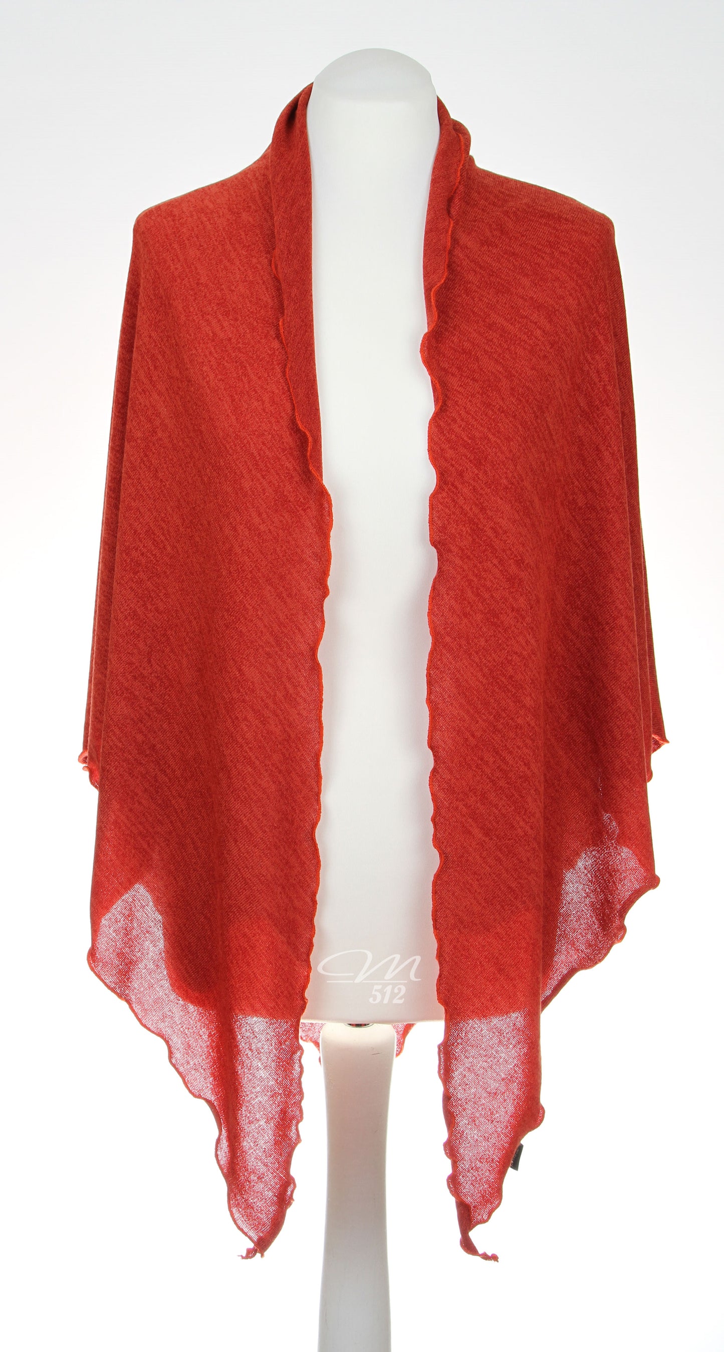 Strick-3Eck Rot-Orange II