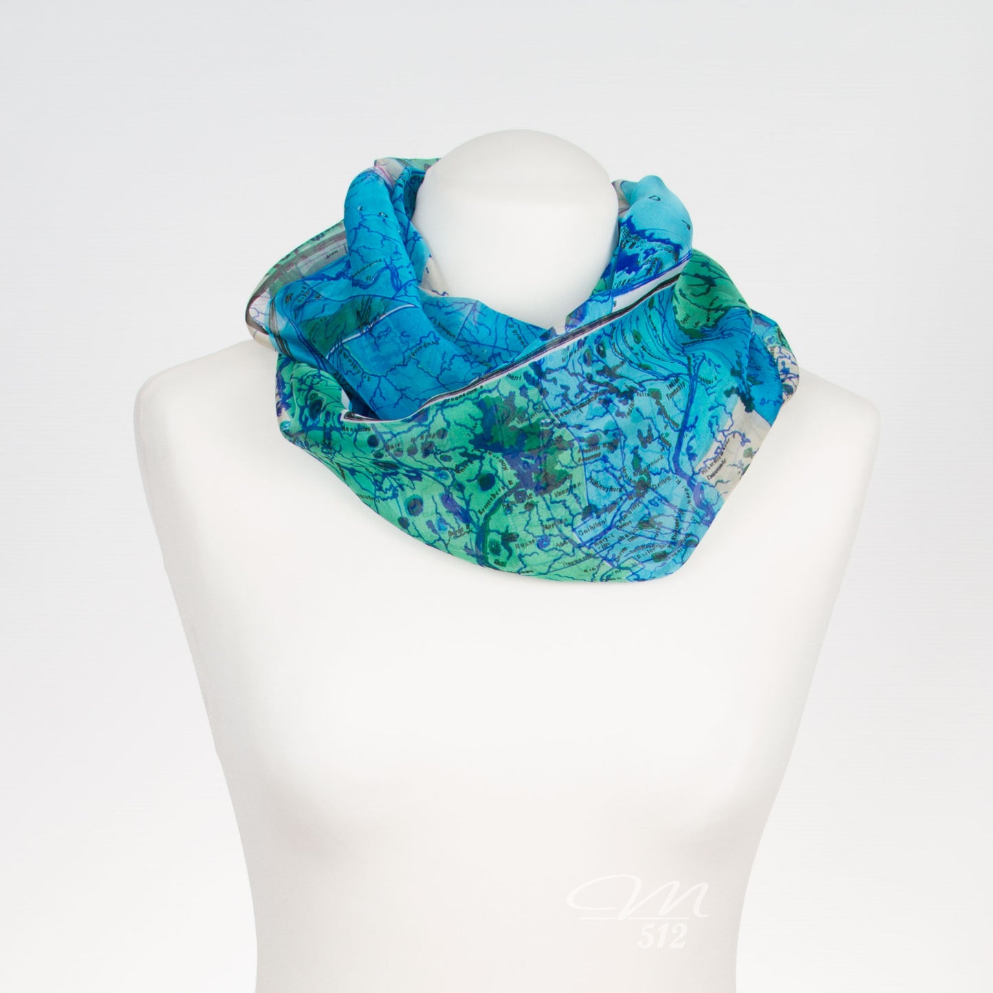 Seidenloop carte du monde