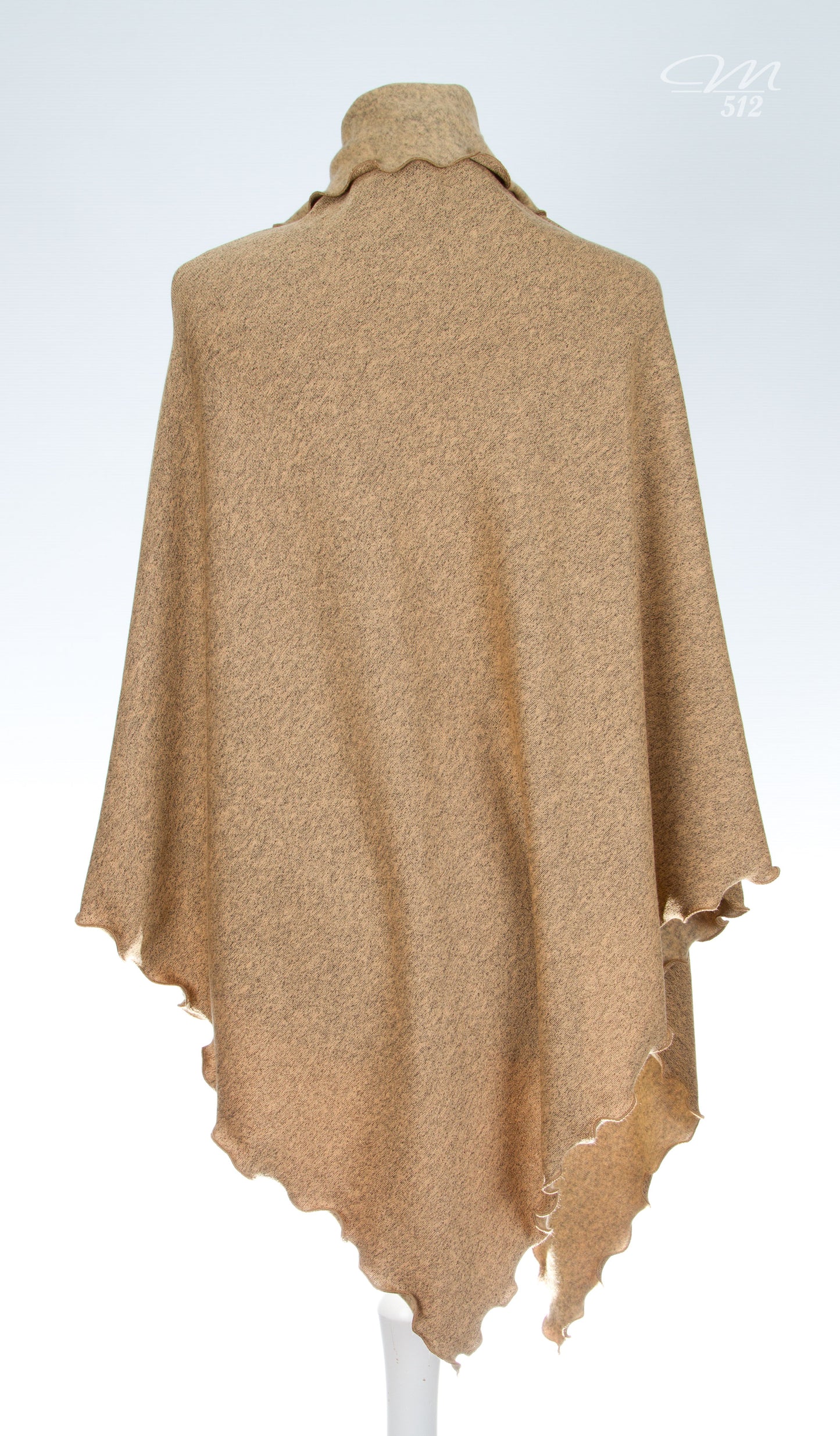 Strick-3Eck Beige-Gold