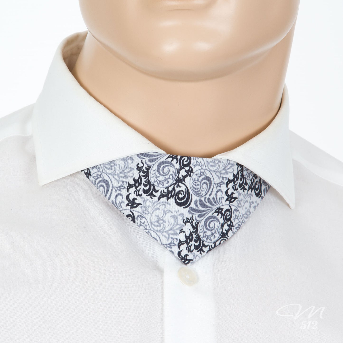 No-Tie Flourish Silver