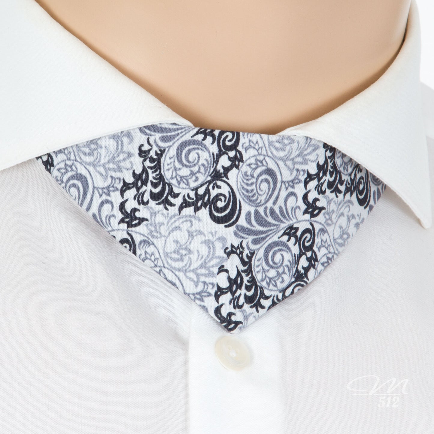 No-Tie Flourish Silver