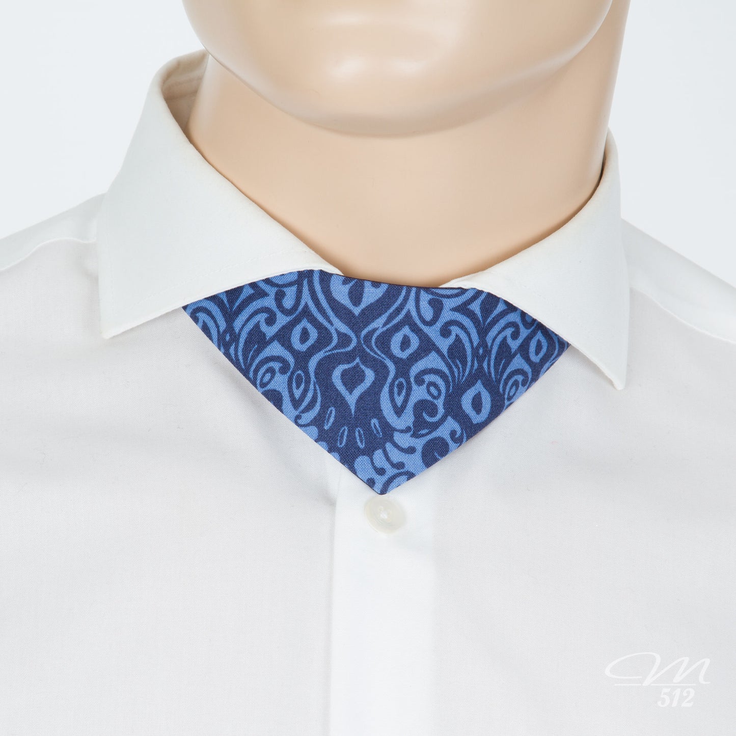 No-Tie Blue Ornament