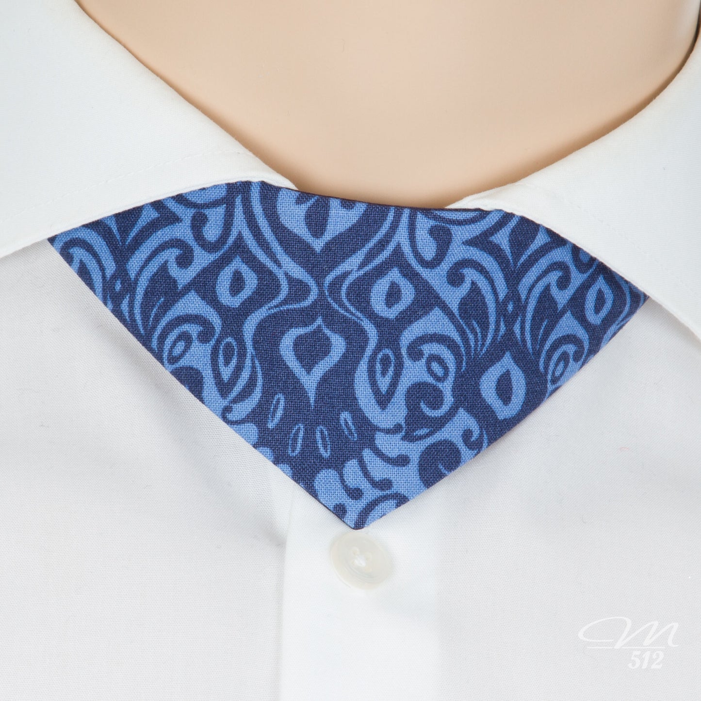 No-Tie Blue Ornament