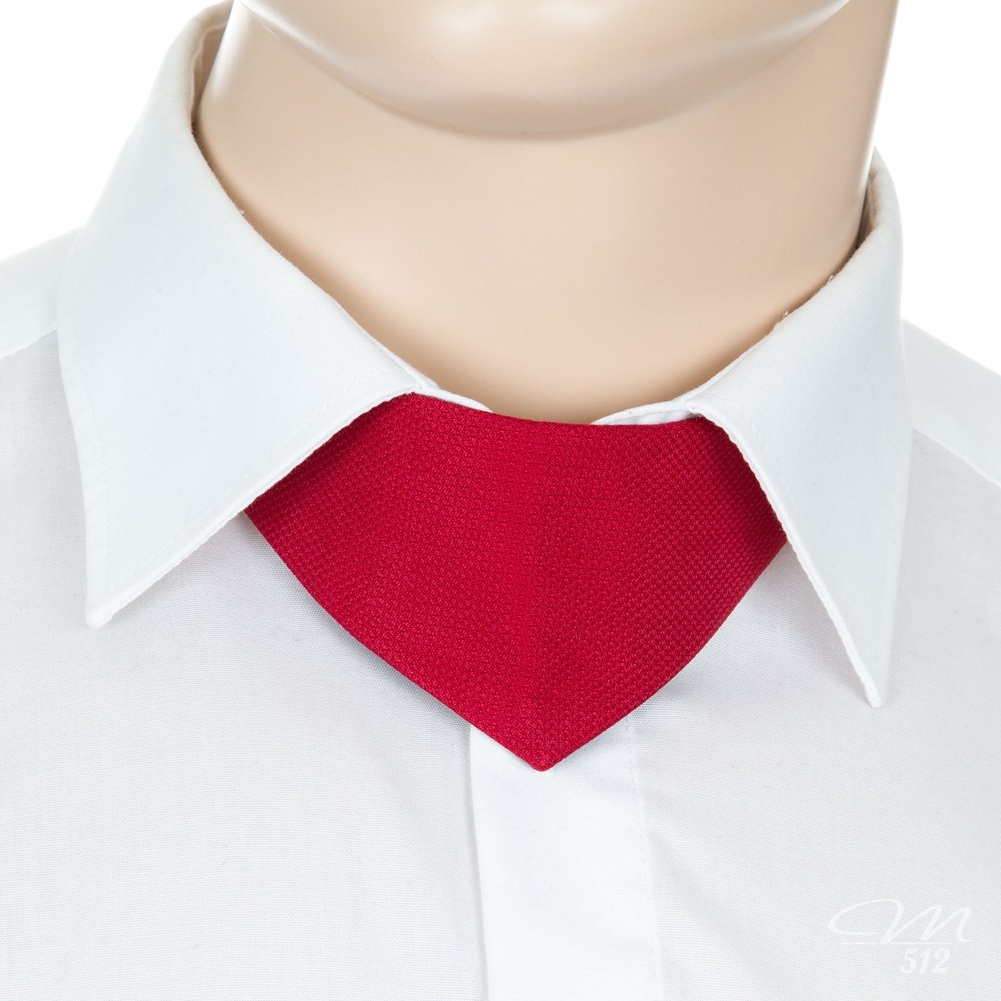 No-Tie Kariert + Rot