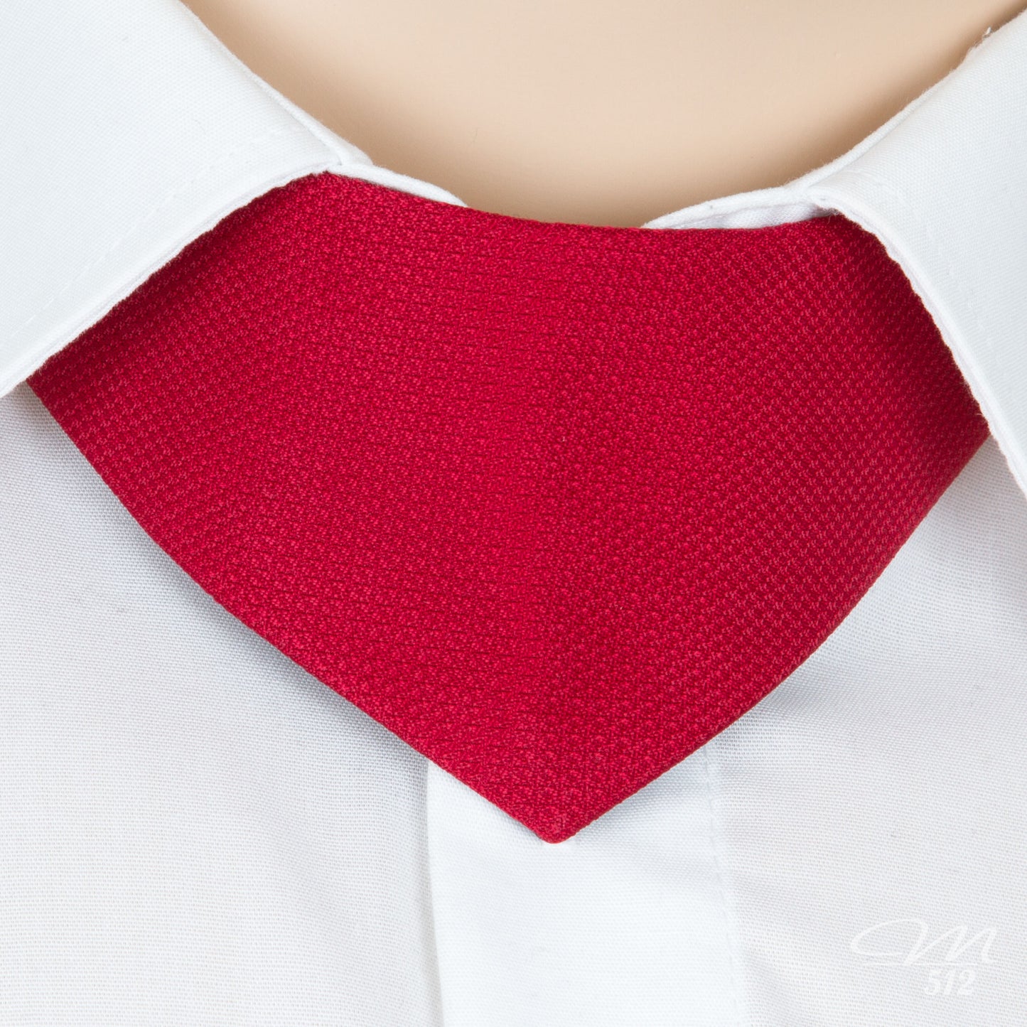 No-Tie Kariert + Rot