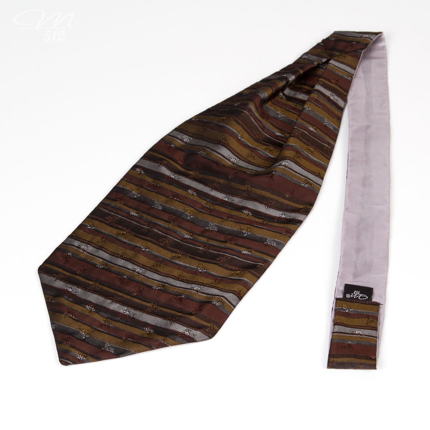 Krawattenschal Stripes Brown