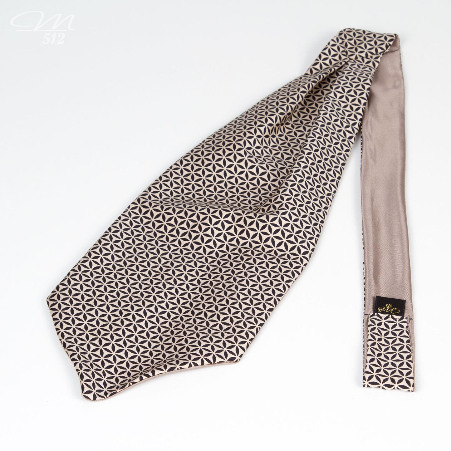 Krawattenschal Black and Beige