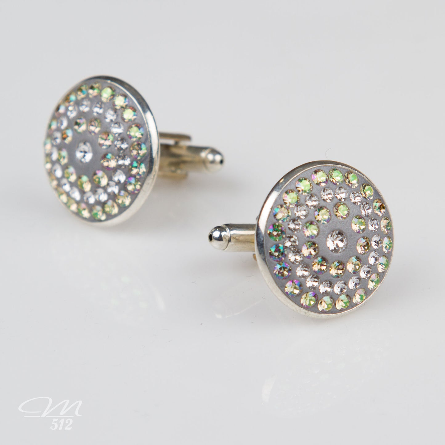 Manschettenknöpfe Illusional Silver