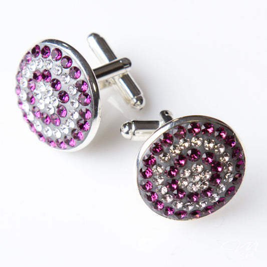 Manschettenknöpfe Amethyst