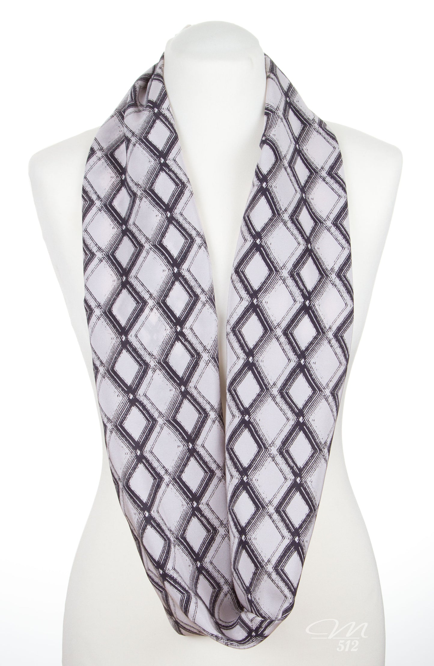 Seidenloop Raute Anthrazit