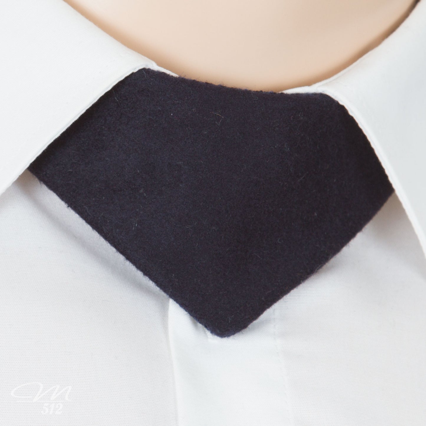 No-Tie Blue Cashmere