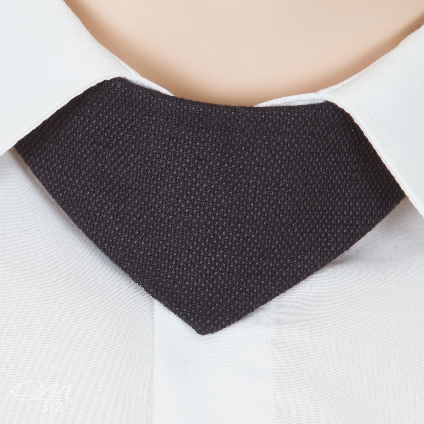 No-Tie Silver Grid Blueblack