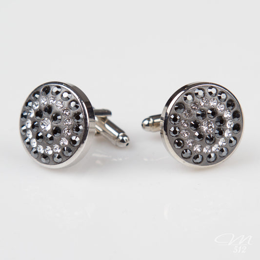 Manschettenknöpfe cercle d'argent