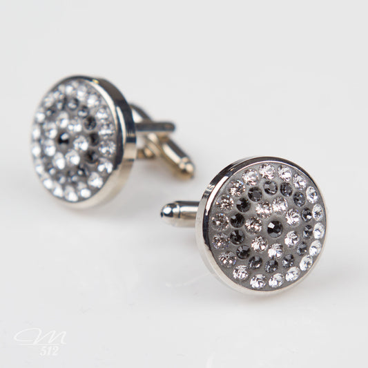 Manschettenknöpfe cercle de cristal