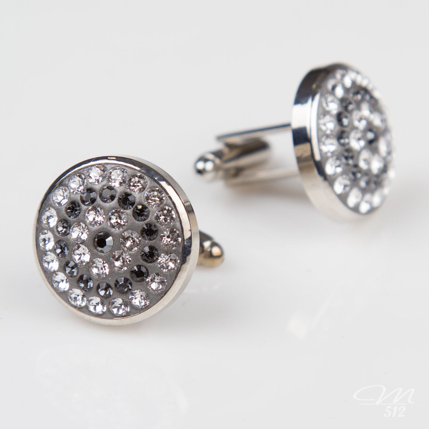 Manschettenknöpfe cercle de cristal