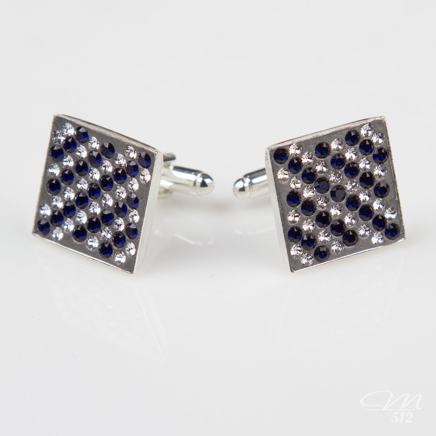 Manschettenknöpfe Blue Square