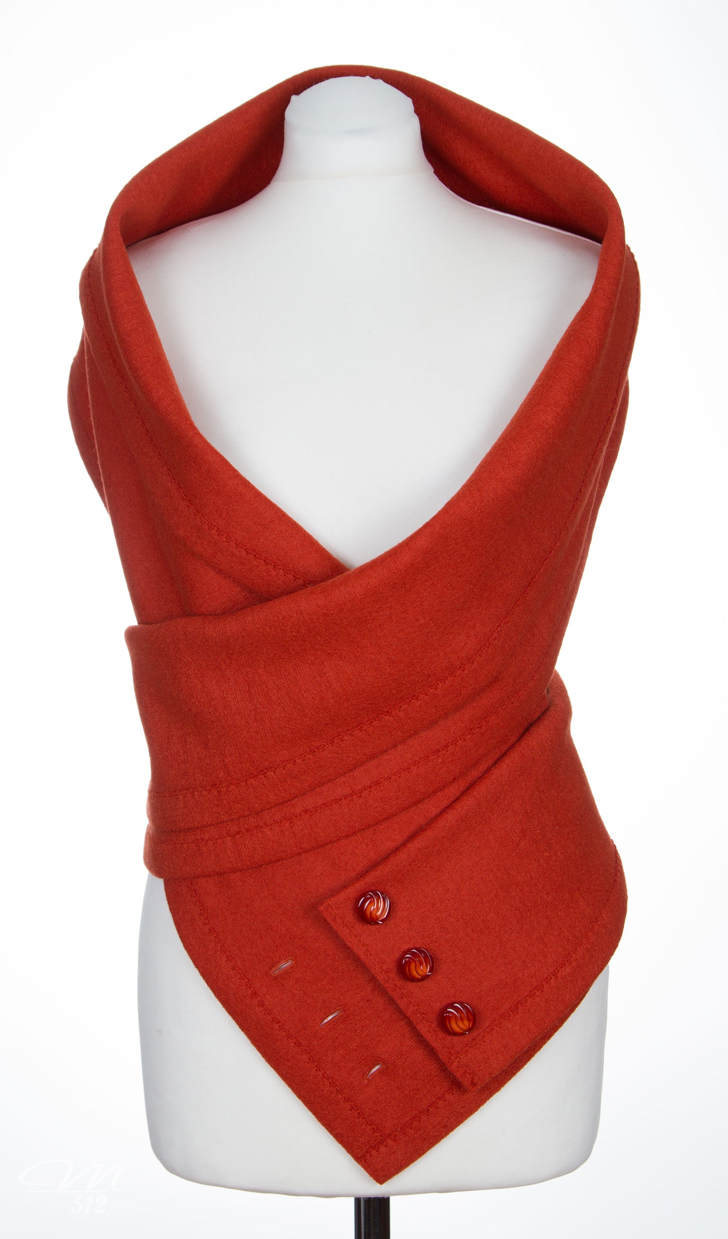 Bandeau in Rost-Orange