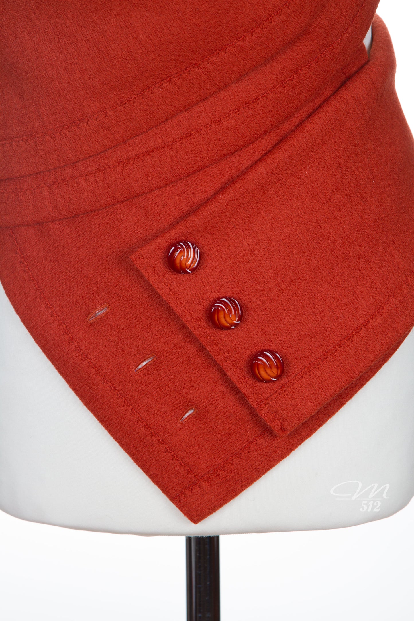 Bandeau in Rost-Orange