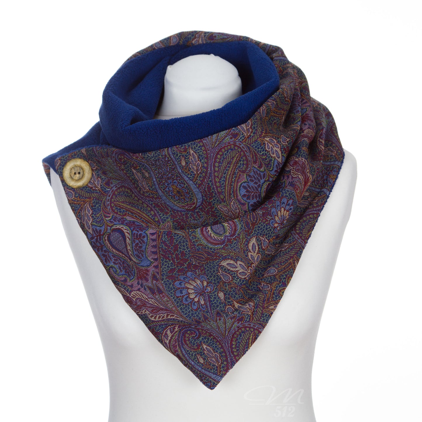 Drapé XL Blau-Violett