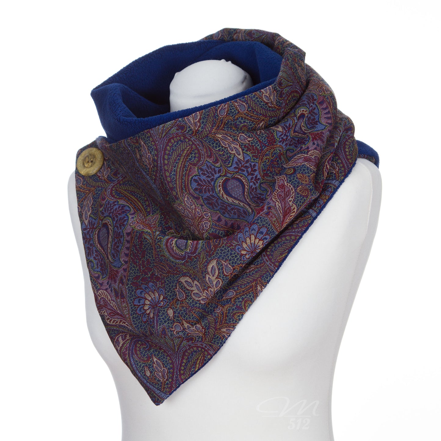 Drapé XL Blau-Violett