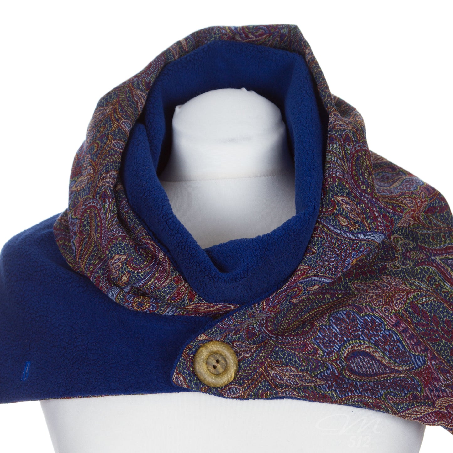Drapé XL Blau-Violett