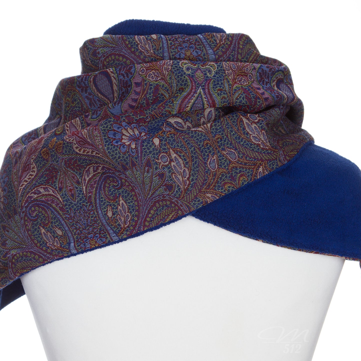 Drapé XL Blau-Violett